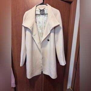 J. Crew Cream Trench Coat